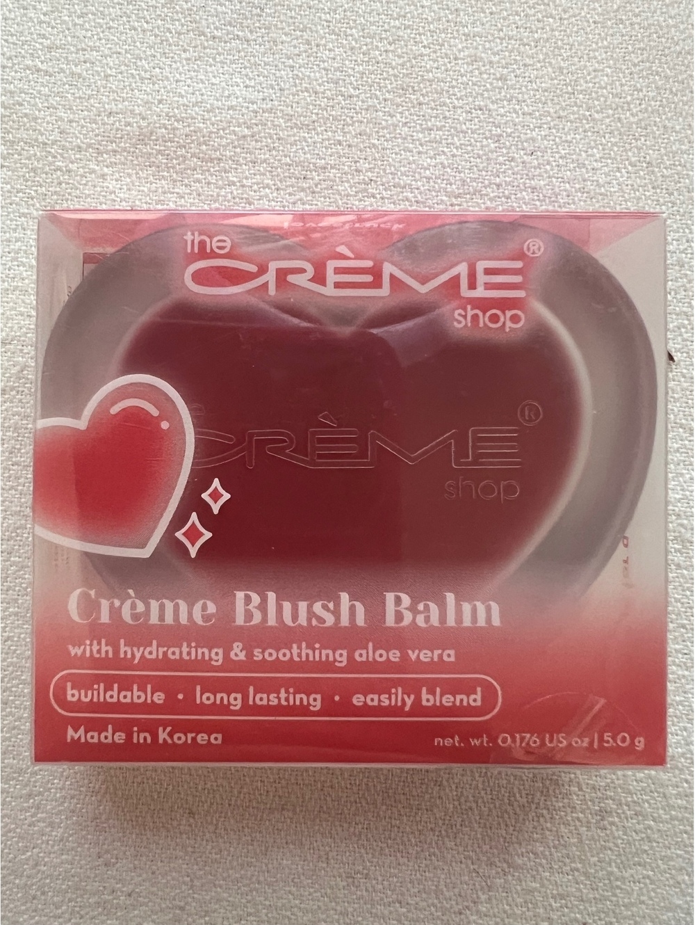 The Crème Shop Crème Blush Balm in "Lovestruck"